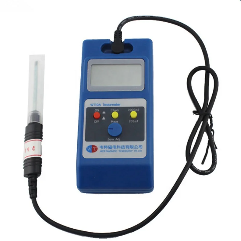 

WT10A magnetometer,surface magnetic field tester,Digital gauss meter