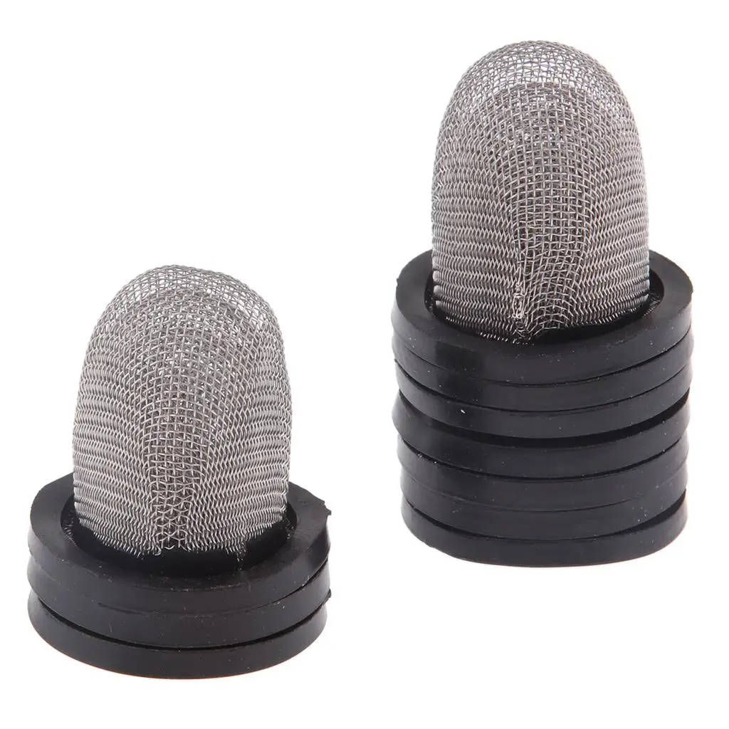 10Pcs Motorcycle Oil Strainer/Filter Thimble compatible with