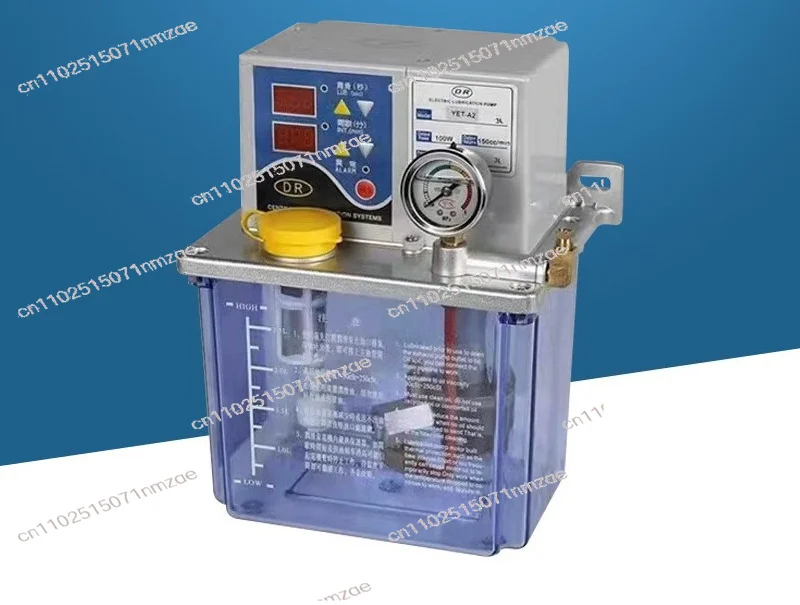 2L 3L Volumetric Automatic Electric Lubrication Pump, Digital Control Oil Feeder Oiling Machine for CNC Machine Tool