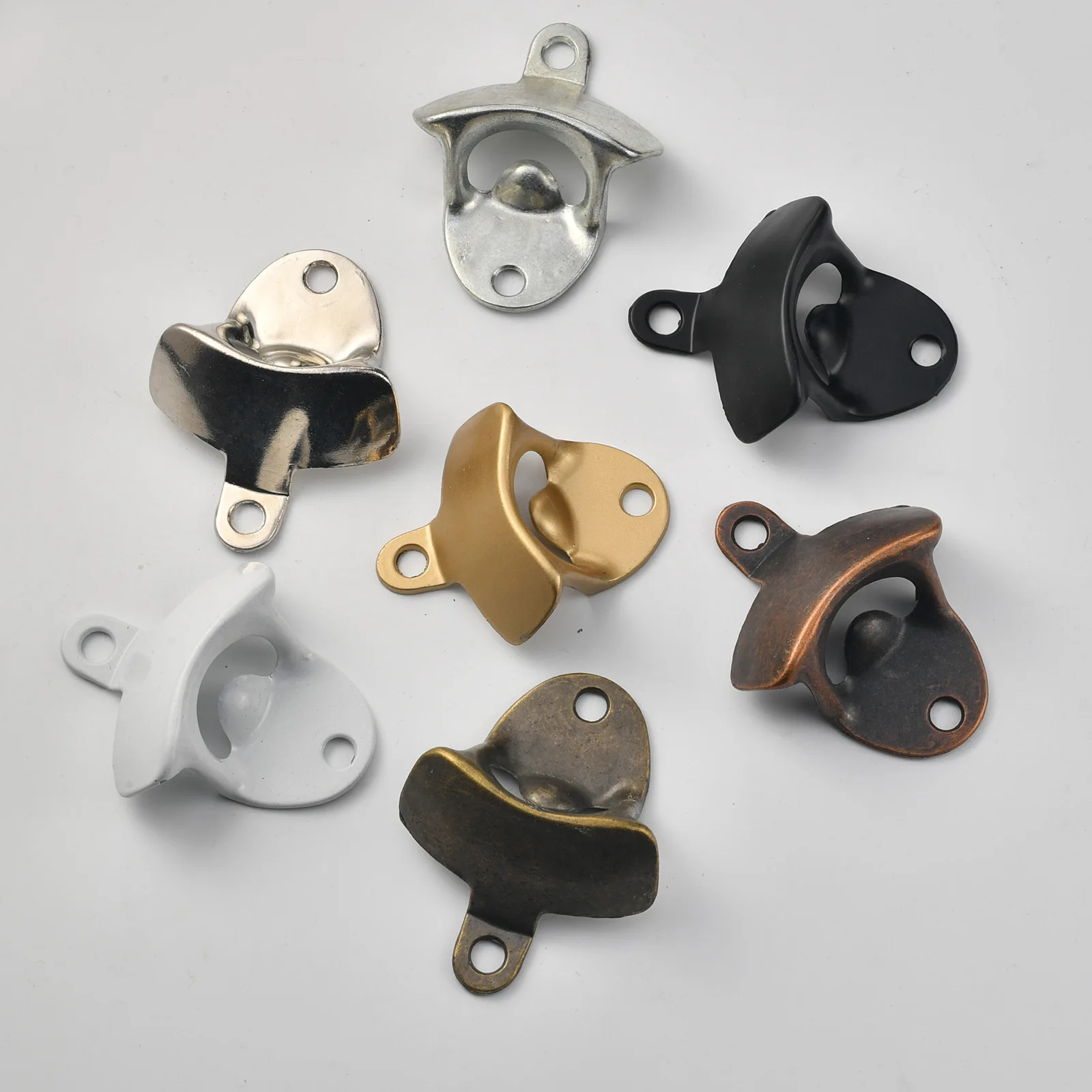 Retro bronze wall-mounted beer bottle opener zinc alloy bottle opener wall-mounted bottle opener wall-mounted
