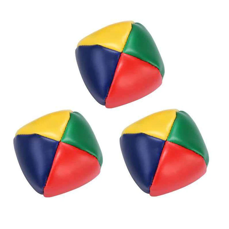3 Stück einfache Jonglierbälle für Anfänger, Kinder, Erwachsene, Partygeschenke, sensorisches Fidget-Spielzeug, Stressabbau-Spielzeug, ADHS, Autismus, Angsttherapie