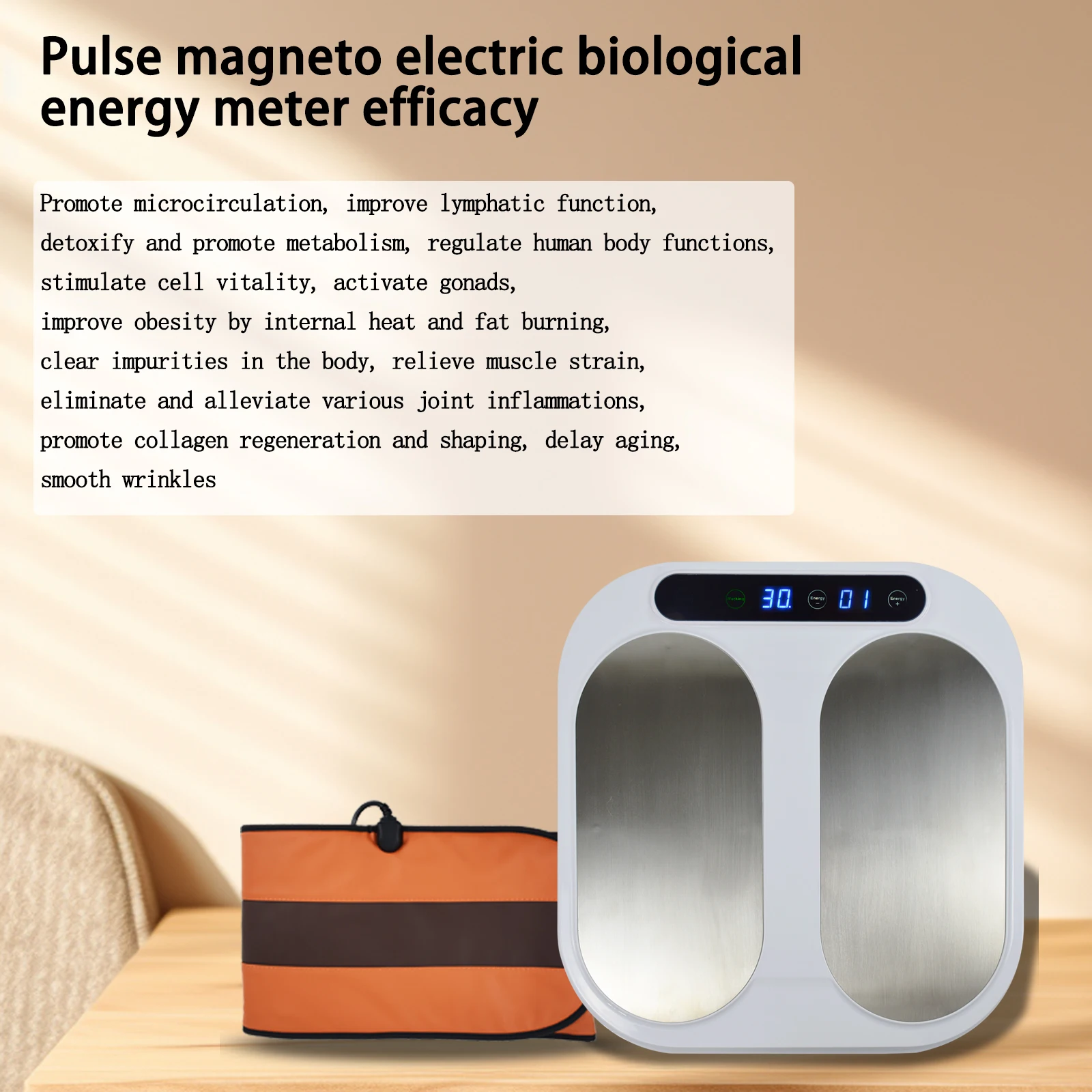 

Terahertz Wave Biotherapy Instrument Upgrade Tera P90 Plus Home Therapy Heating Healing Equipment Foot Massage Electromagnetic