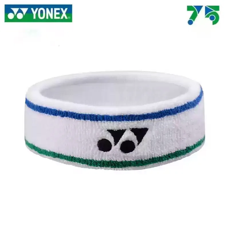 YONEX Badminton Tennis Sports Turban Headband Fitness Sweat-absorbent Non-slip Thickened Belt Yoga Basketball Running Scarf image 2