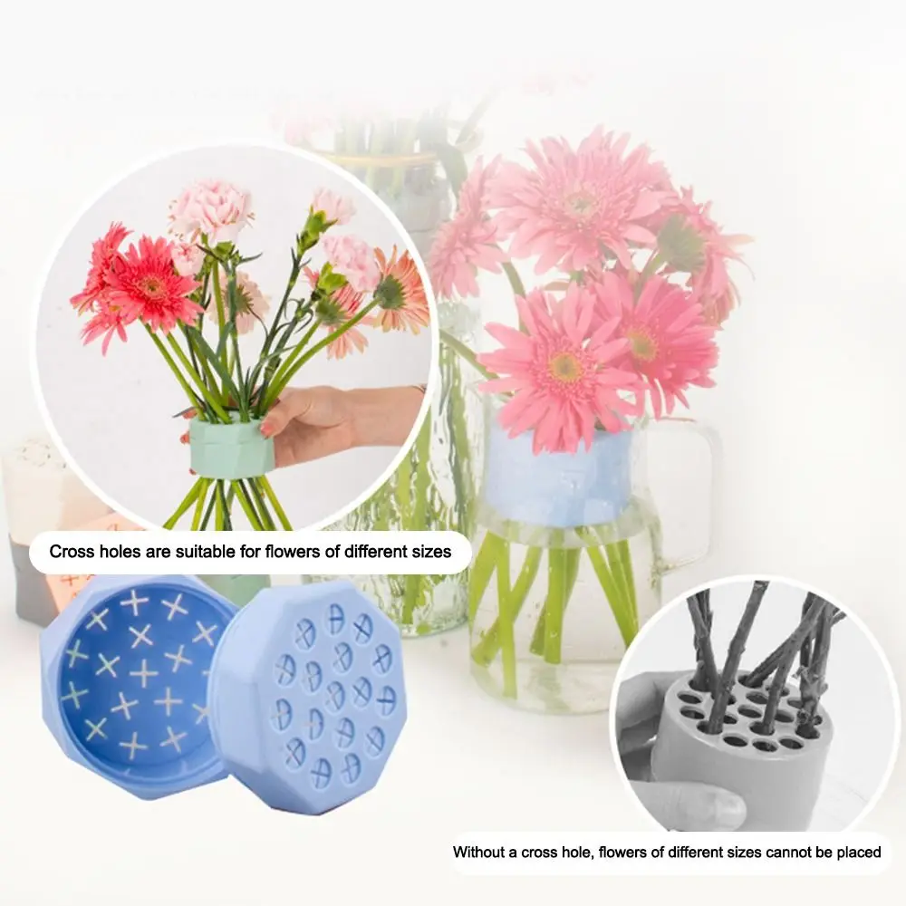 DIY Arrangement Holder Silicone Spirals Stem Holder Durable Flower Arranging Bouquet Twister Flower Bouquet Floral Arranger