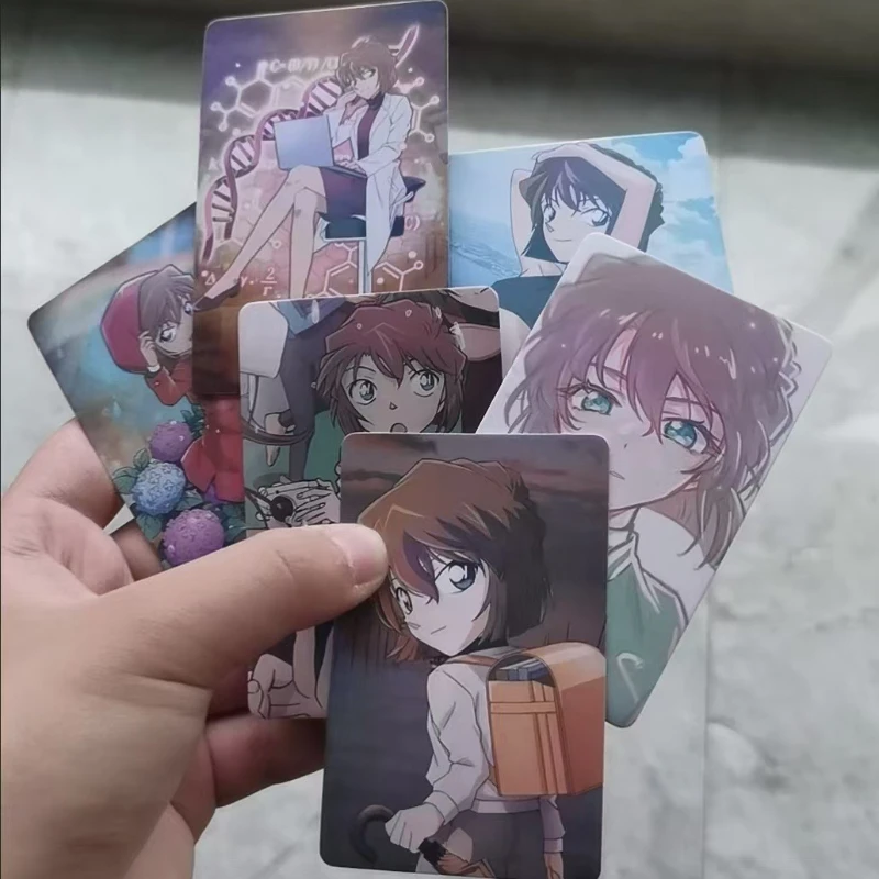 名探偵コナン 美羽ララ 55 レーザーカードクリエイティブ高価値漫画 DIY アニメ二次元周辺機器ポラロイドポストカード