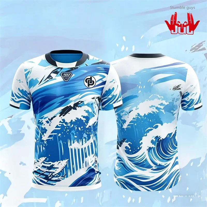 Men's 90-minute football T-shirt, summer outdoor sports quick-drying shirt, children's and teenagers' short-sleeved shirts