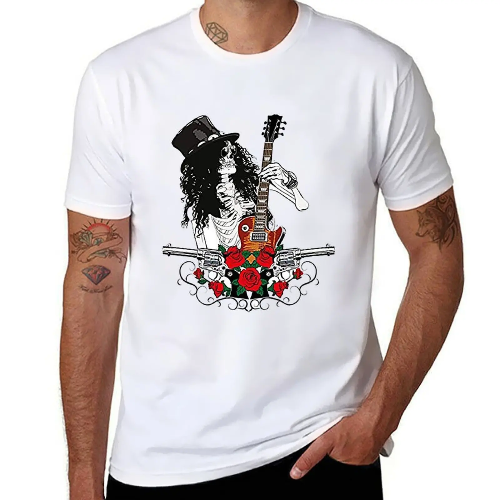 What It's Like To Live With GNR T-Shirt Stain Resistant Casual Tee