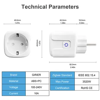 10 best sales Dimmer de tomada inteligente Zigbee - №7