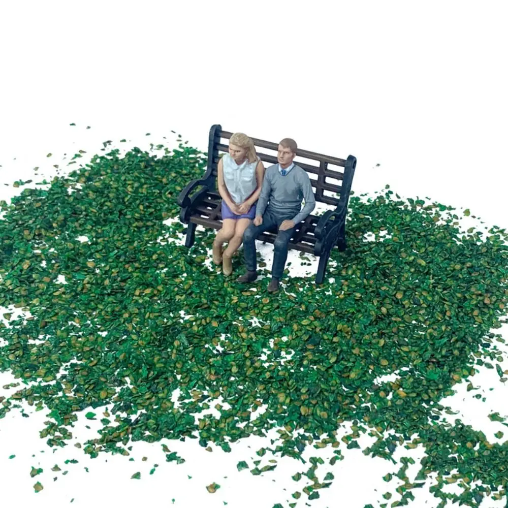 35ml/bag Micro Landscape Wargame Accessories Fairy Garden Layout Sand Table Miniature Static Leaf Simulation Mini Leaves