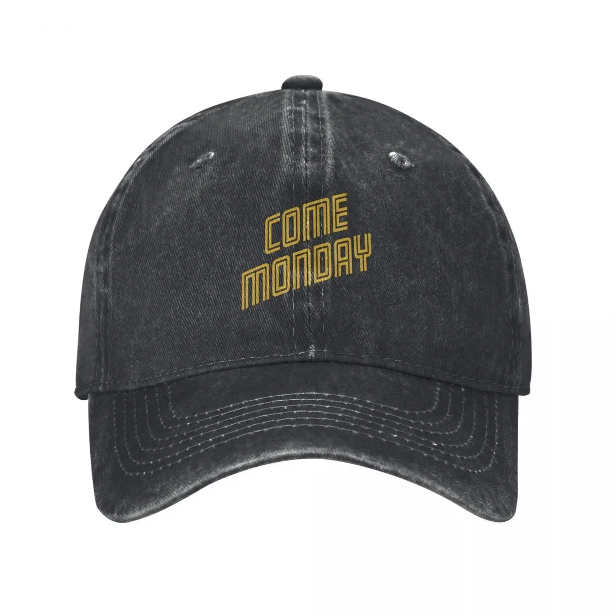 Come Monday Baseball Cap Big Size Hat Military Cap Man Women's Beach Outlet 2024 Men's