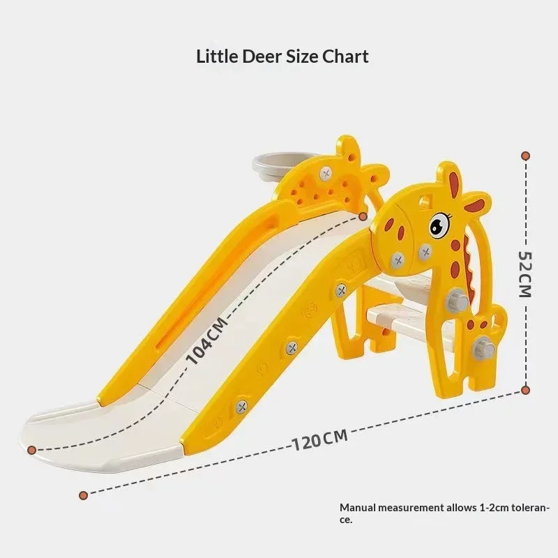 Slides Foldable Indoor Baby Toddler Slide Compact Home Playset Safe Non Slip Small Kids Playground Toy Plus Slides Slide