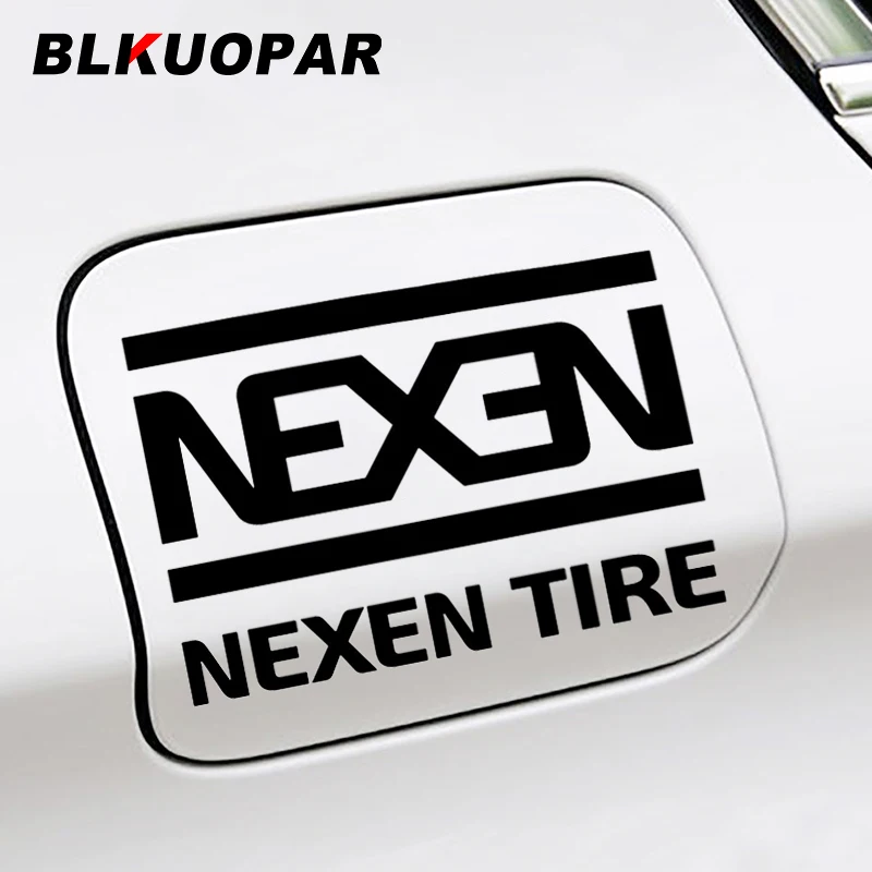 BLKUOPAR Nexen Tire Logo Decal Waterproof Graphics Car Stickers Windows Trunk Helmet Windshield Motorcycle RV VAN Car Styling