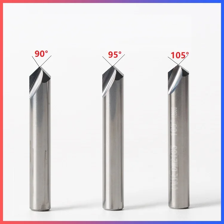 Raise Carbide  End Mills Cutters 95 105 Degree For Key Copy Cutting Duplicating Machine Drill Bits