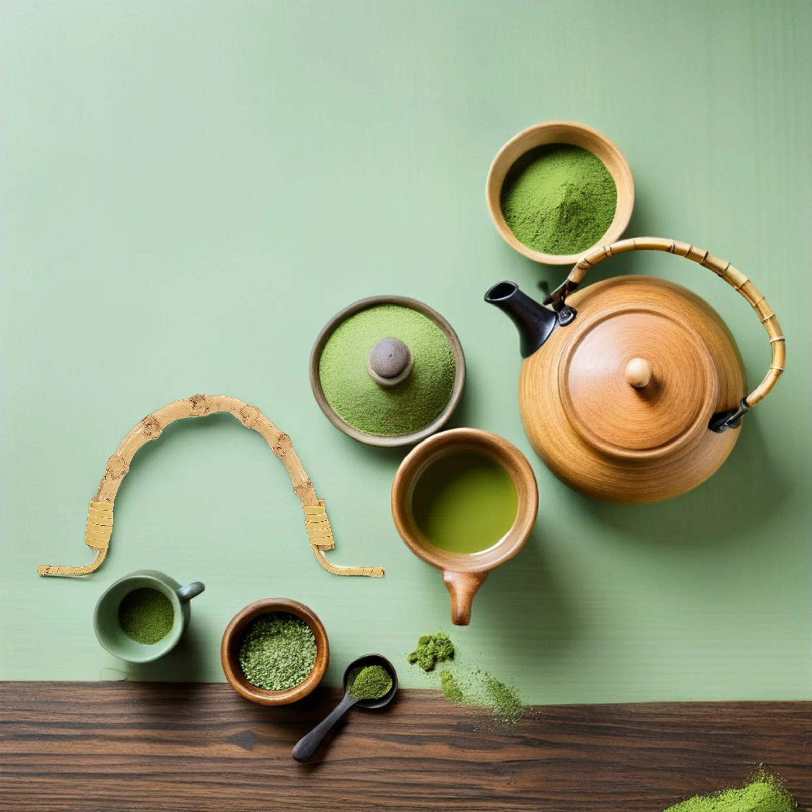 

10Pcs Tea Kettle Handle Replacement Rattan Iron U-Shape Ergonomic Versatile Fit for Chinese Japanese Ceramic Pot Pottery Teapot