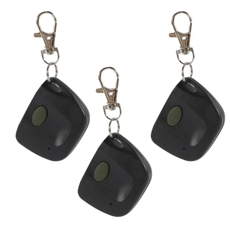 AB25-3 PCS Garage Door Remote Compatible With Multicode 300Mhz 10 Dip Switch 3089 3060 3070 Gate Opener With Keychain