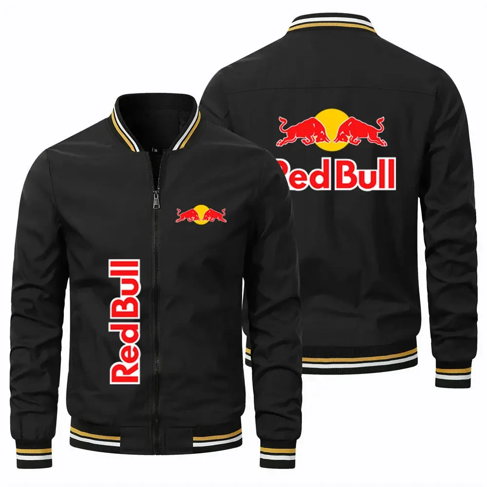 Red Bull 2025 Nowa męska i damska kurtka wyścigowa Red Bull Outdoor Sports Jacket Wiosna i jesień Moda Wysokiej jakości kurtka