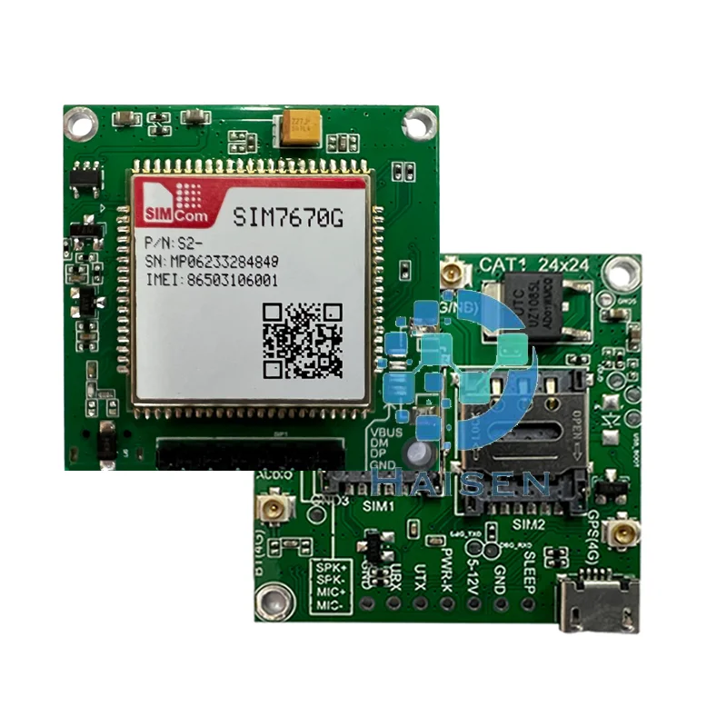 HAISEN SIMCOM SIM7670G Core Board SIM7670G Development Board LTE CAT1+4G+GPS SIM7670