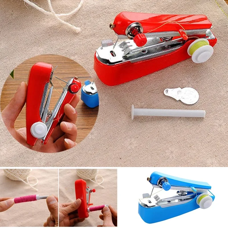 Simple operation sewing tool 1 portable mini manual machine sewing fabric hand sewing tool LYQ portable machine