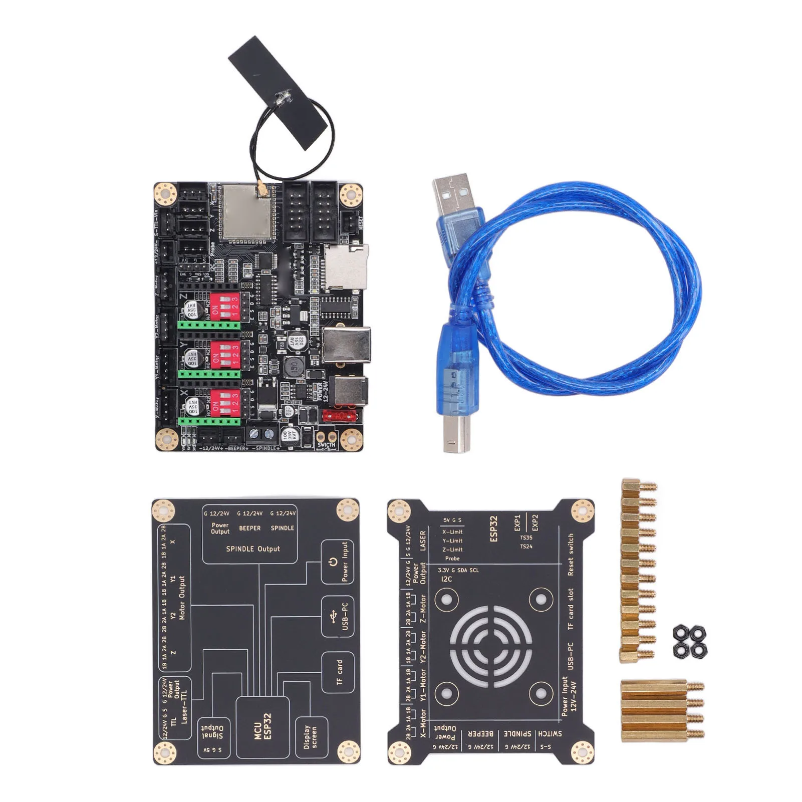 Laser Engraver Control Board MKS DLC32 V2.1 Offline Control 32bit WIFI Engraving Machine Motherboard
