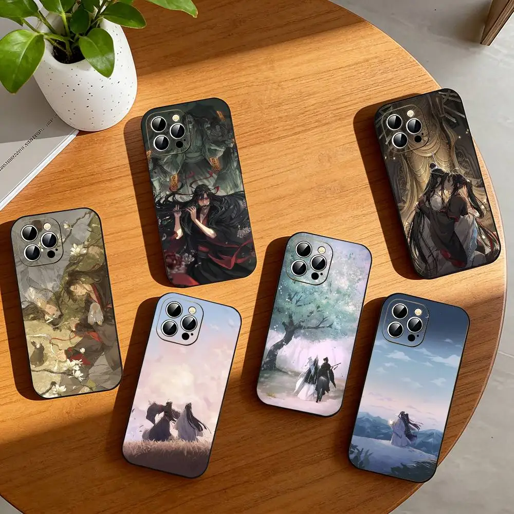 

Anime mo dao zu shi Phone Case For iPhone 17, 16,15,14,13,12,11 Plus,Pro Max, Others Soft Black Cover