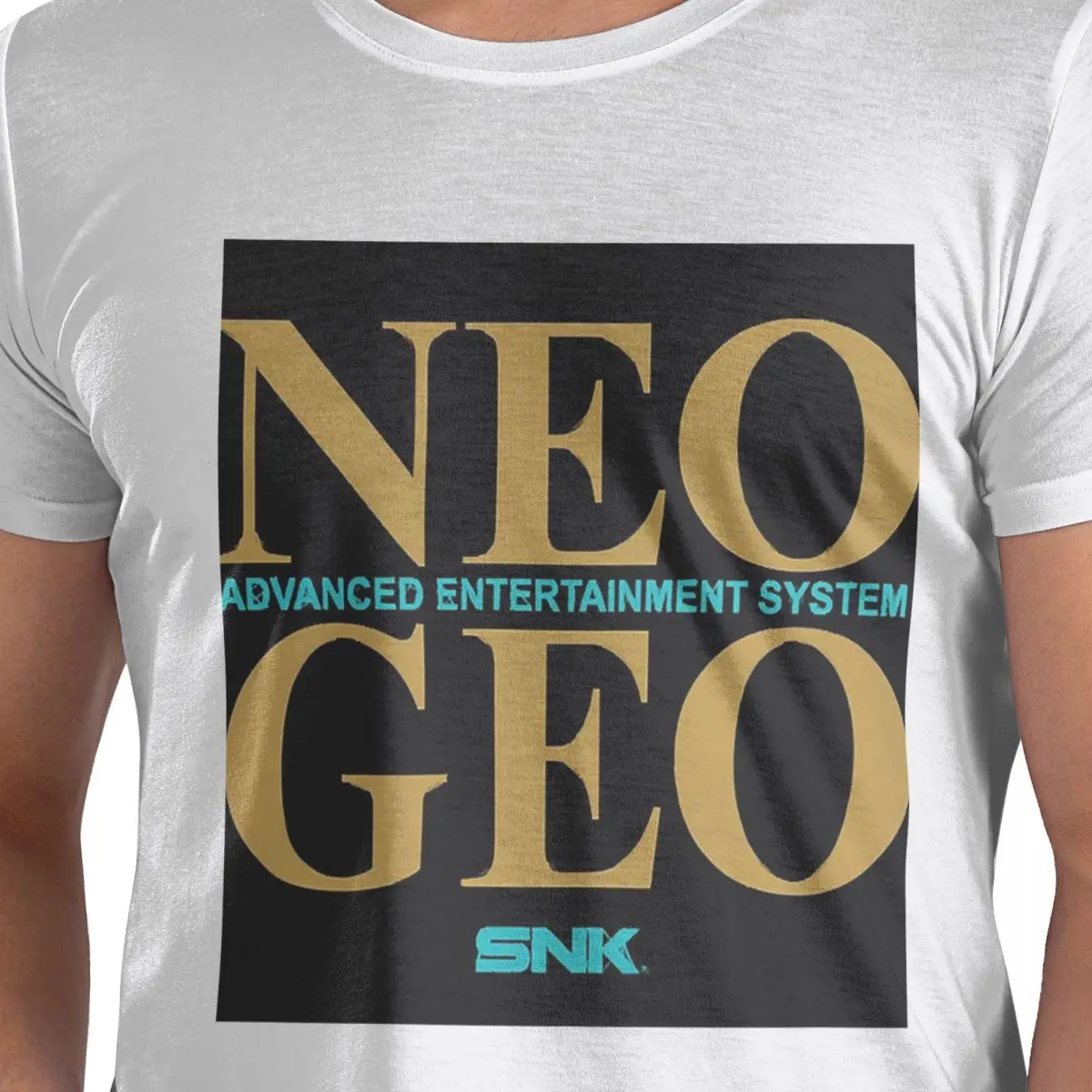 

Neo Geo Logo Neogeo Arcade футболка из 100% хлопка мужские модные футболки мужские с круглым вырезом с коротким рукавом S-6XL