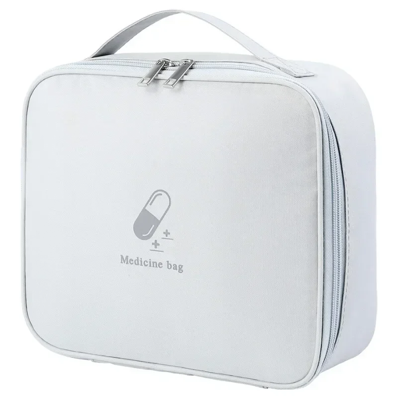 Travel portable medical bag out with small medicine bag outdoor emergency first aid kit home medicine storage bag