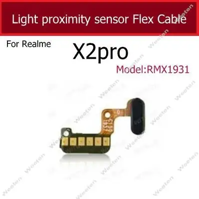 For Realme 3 Pro X2 Pro X50M Proximity Light Sensor Ambient Light Flex Cable Ribbon Replacement