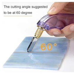 1pcs Professional Pistol Type Glass Cutter Ceramic Tile Cutting Tool Lubricated Glass Cutter Cemented Carbide Diamond Cutting