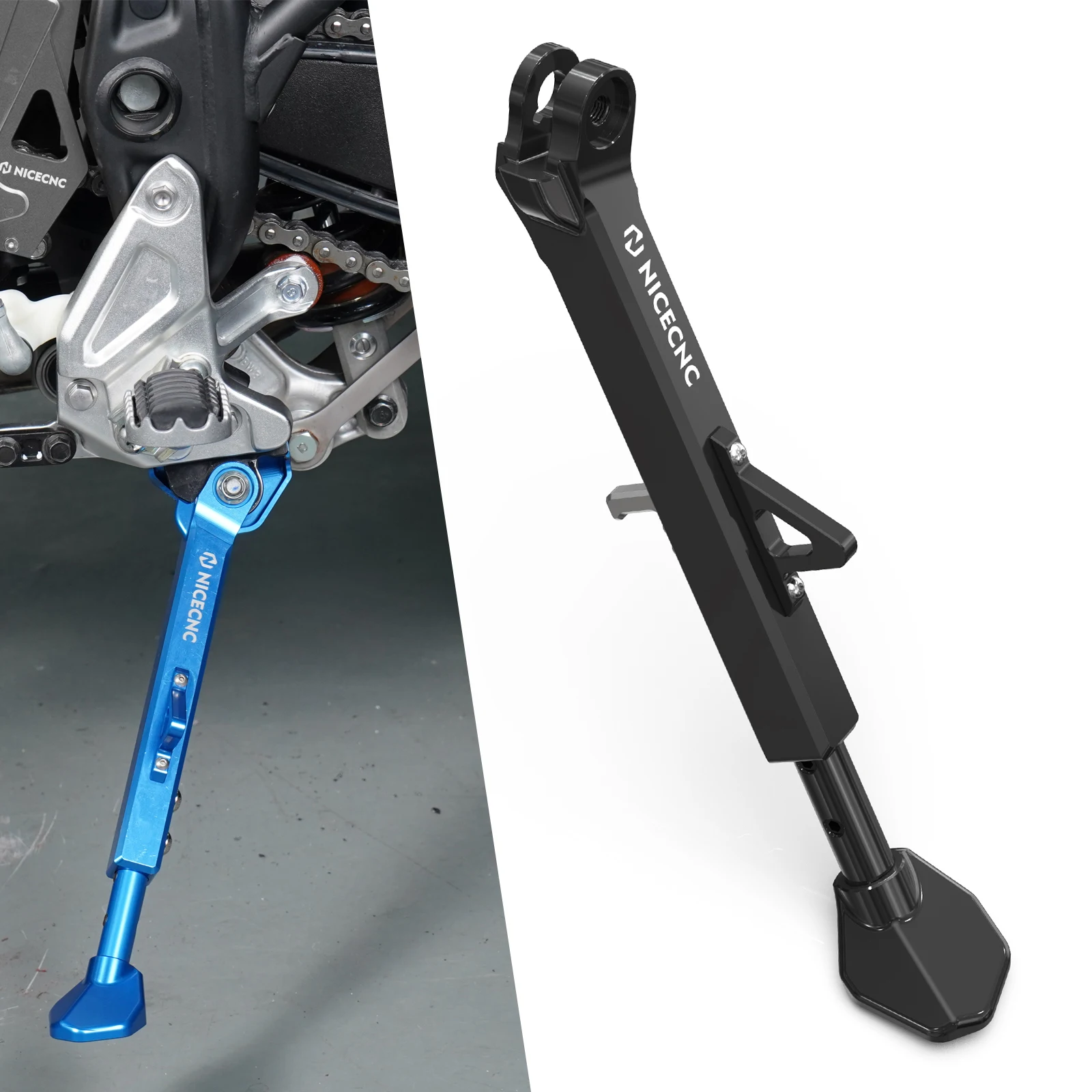 

Motorcycle CNC Adjustable Foot Side Stand Kickstand for Yamaha Tenere 700 2019-2024 T700 Tenere700 Rally Edition 2020-2024