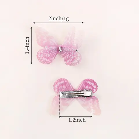 12 best sales fjärilshårnål - №9