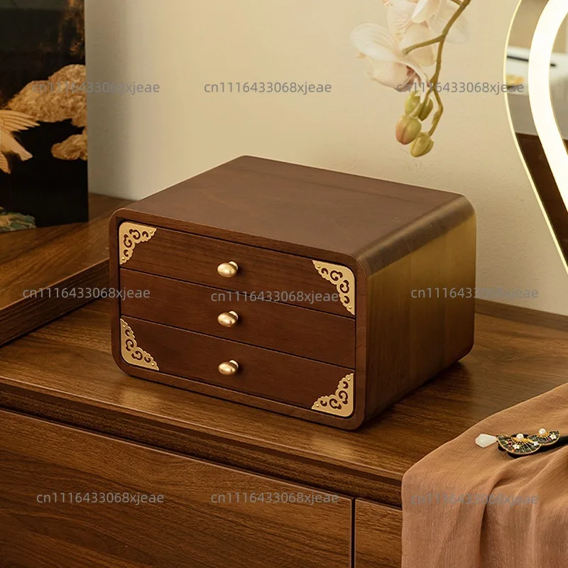 Jewelry Box Storage Box High-end Delicate Wooden Hand Jewelry Necklace Wedding Engagement Gift Items