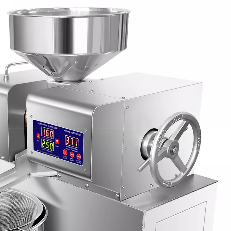 P30 Commercial Medium‑Size Automatic Oil Press Machine 2520W 20‑30Kg/H Digital Temperature Control
