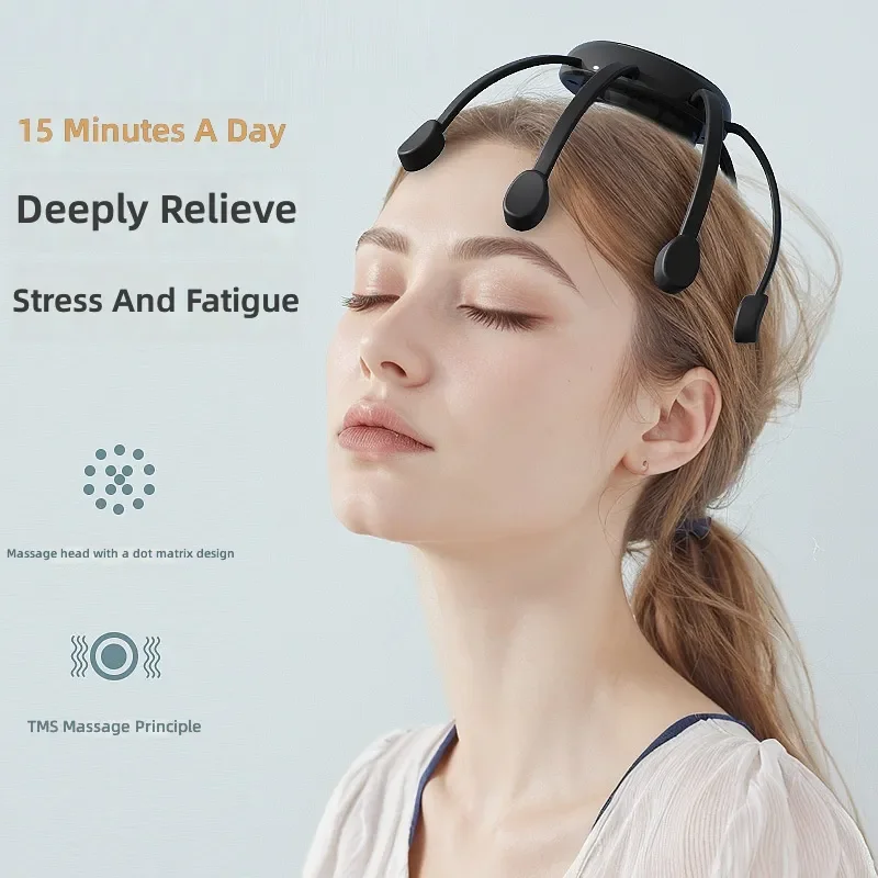 for Octopus Head Massager Automatic Kneading Intelligent Electric Scalp Massage Tool to Assist in Dredging Meridians