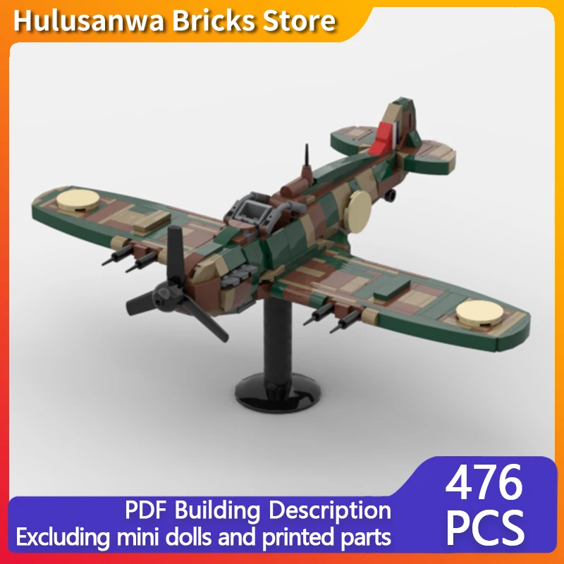 

British Military Fighter Jet Model MOC Building Bricks War Equipment Modular Technology Gifts Holiday Assemble Children Toy Suit