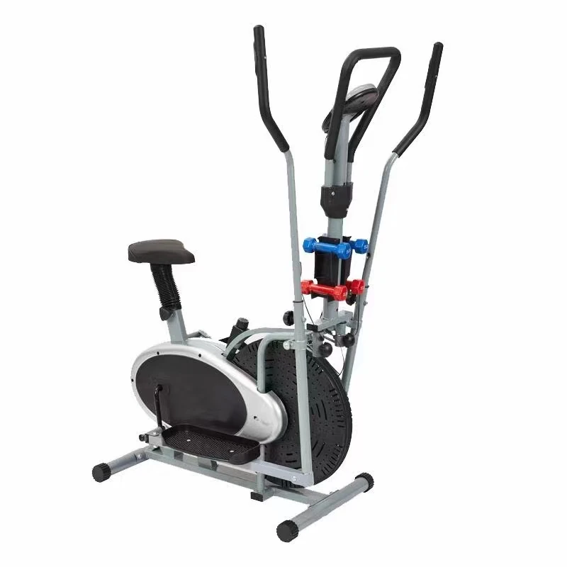 

Factory Wholesale New Arrival Elliptical Machine With Dumbbells Trainers Exercise Bike Runner Walker Spacewalk Pedal Machine