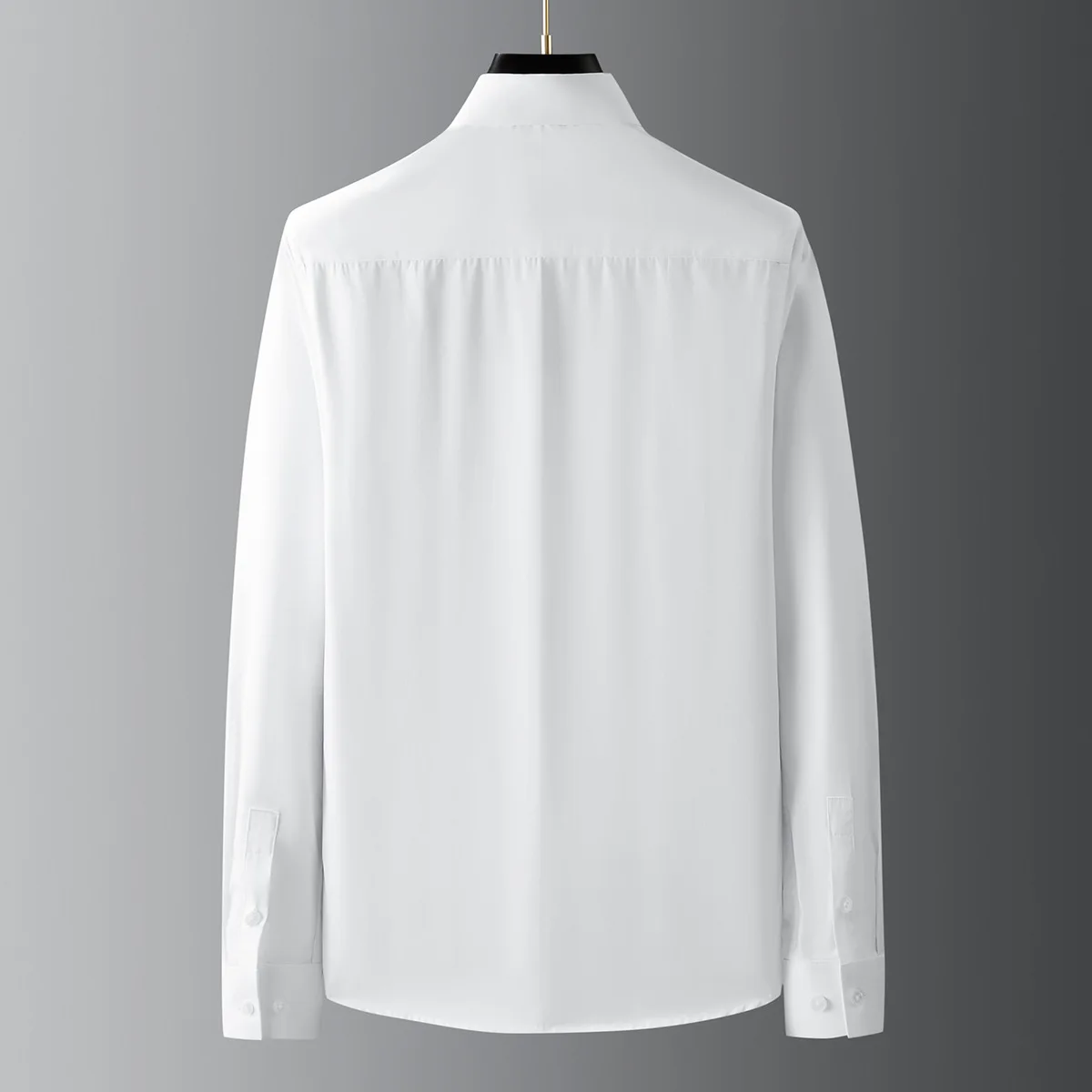 Hot Selling Embroidered Shirts Men Long Sleeved Casual Business Shirts Luxury Social Banquet Party Dress Shirts Men Clothing