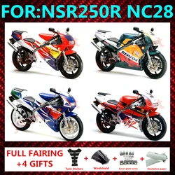 Motorcycle Abs Injection mold Fairings Kit Fit For NSR250 PGM4 P4 MC28 NSR 250 nc28 NSR250R 1994-1999 full fairing kits Bodywork