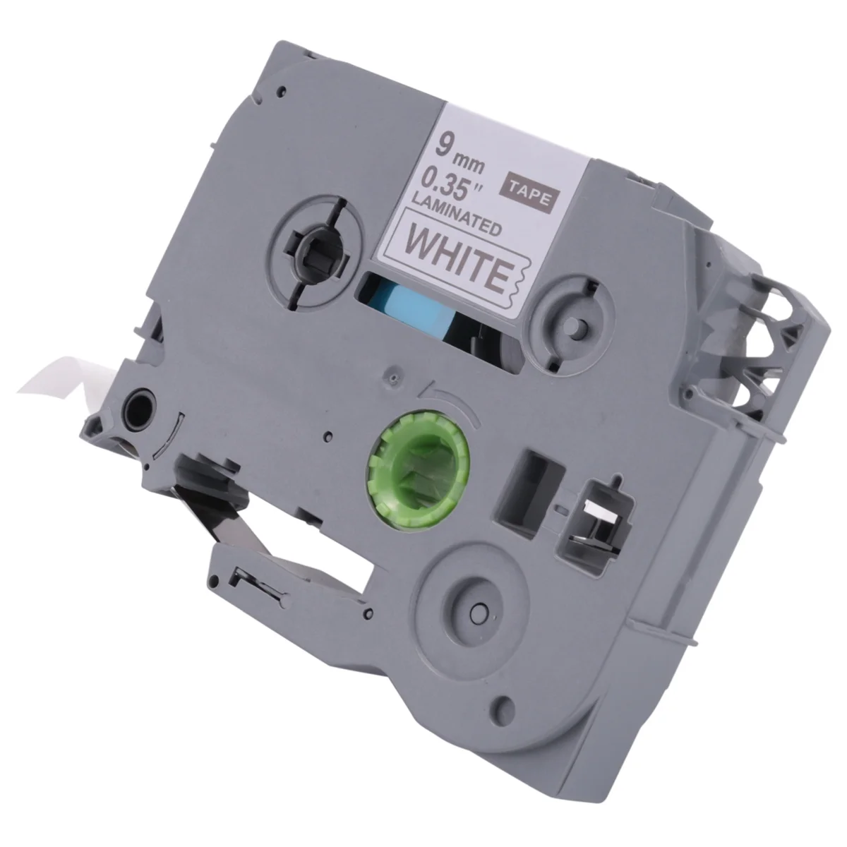 Practical-TZe 221 Tape PTH110 Tape 9mm 0.35 Inch Laminated White for Label Maker Tape Compatible for Brother P-Press 2-Pack