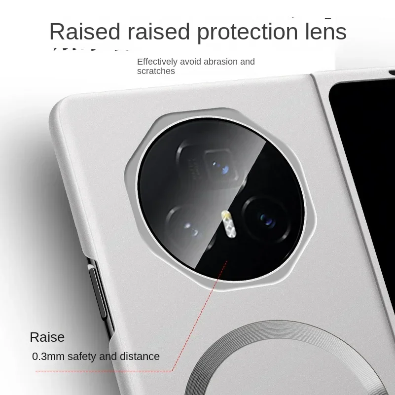 حافظة لهاتف Magsafe رفيعة للغاية ورفيعة للغاية لهاتف Honor Magic V5 Vs3 Magic Vs2 V2 حافظة شاحن لاسلكي مغناطيسي غطاء حماية