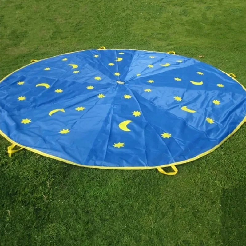 Colorful Parachute Game for Kids Outdoor Team Building Activity Kindergarten Sensory Integration Toy Early Education Play