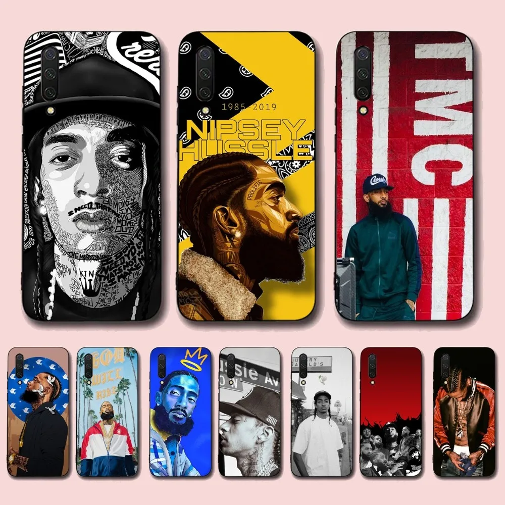 

N-Nipseys Rapper H-Hussles Phone Case For Xiaomi Mi 5X 8 9 10 11 12 Lite Pro 10T PocoX3pro PocoM3 Note 10 Pro Lite