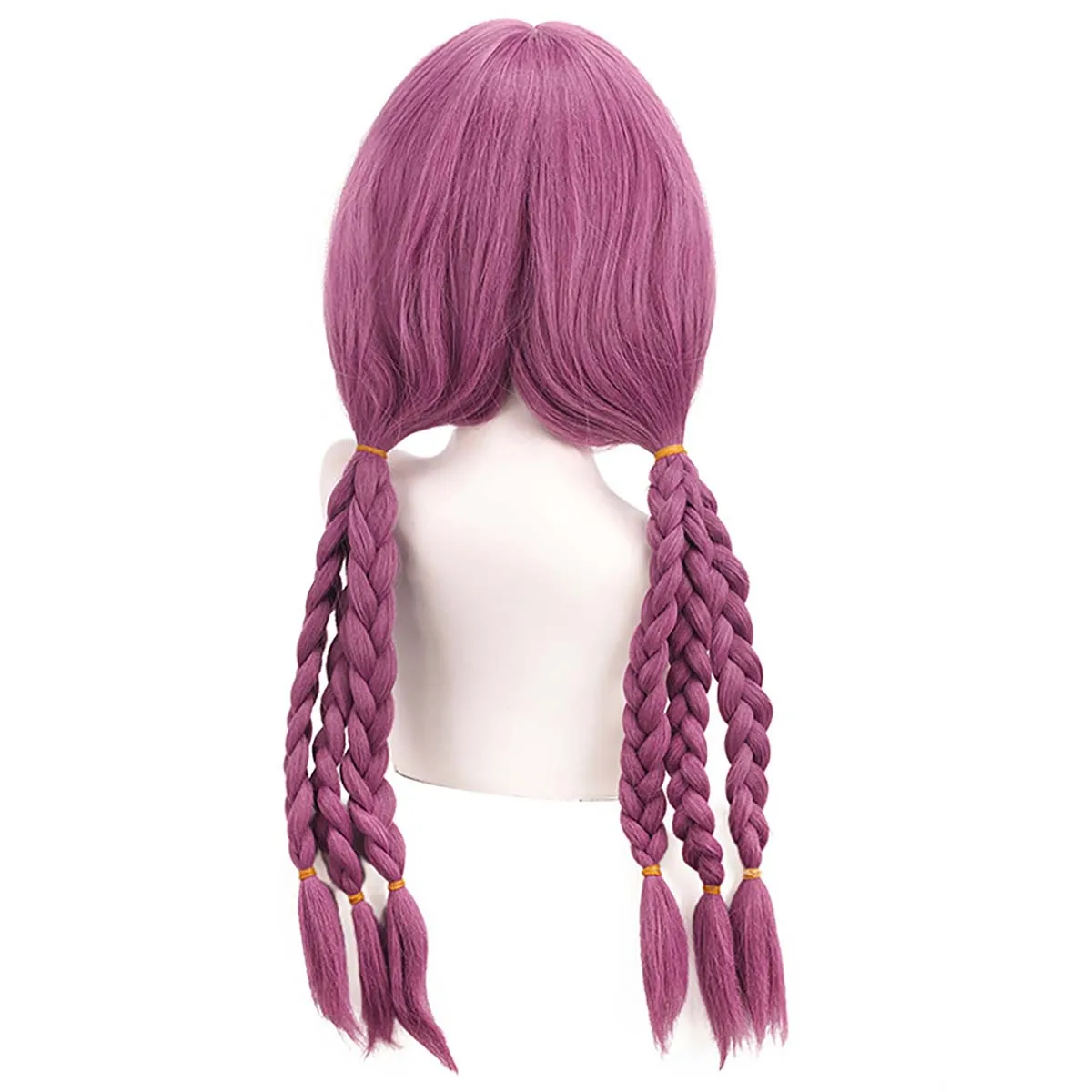 المرأة أنيمي فريرين في جنازة تأثيري نهاية لعب الأدوار الأرجواني مضفر طويل H شعر مستعار