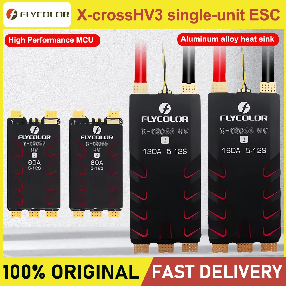 flycolor-x-cross-hv3-60a-80a-120a-160a-esc-5-12s-blheli-32-dshot-proshot-64mhz-32-bit-speed-controller-for-rc-fpv-racing-drone