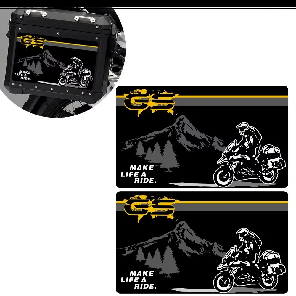 For BMW F850GS F 850 GS GSA  Topcase Trunk Luggage Aluminium Adventure Stickers Decal Top Cases