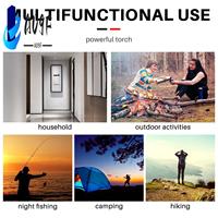 A09F-Flashlight Pen Torch Super Small Mini AAA XPE-R3 LED Lamp Belt Clip Light Pocket Torch With Holster
