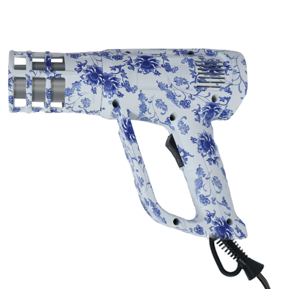 

KUNAISI Customized Pattern Temperature Adjustable 2000W Rated Power Heat Gun for Vinyl Wrapping