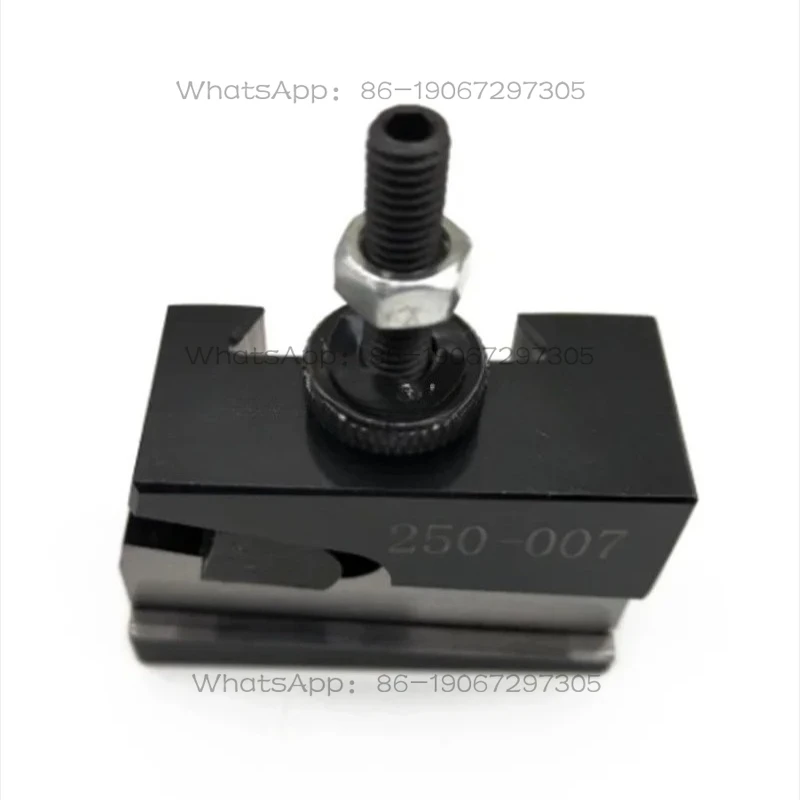 Equipped with 6-9 inch lathe swing 250-001/004/007/010, 6 pieces/set 250-000 wedge GIB wedge quick change tool holder