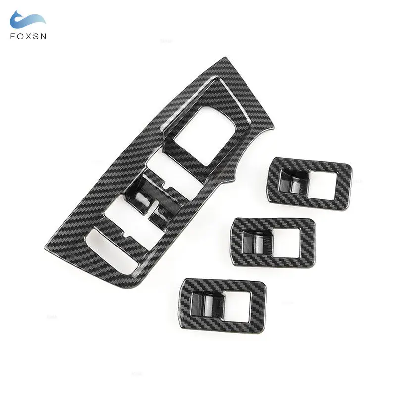 LHD Car Accessories Interior Door Armrest Window Lift Switch Button Frame Cover Trim For VW Tiguan 2017 2018 2019 2020 2021