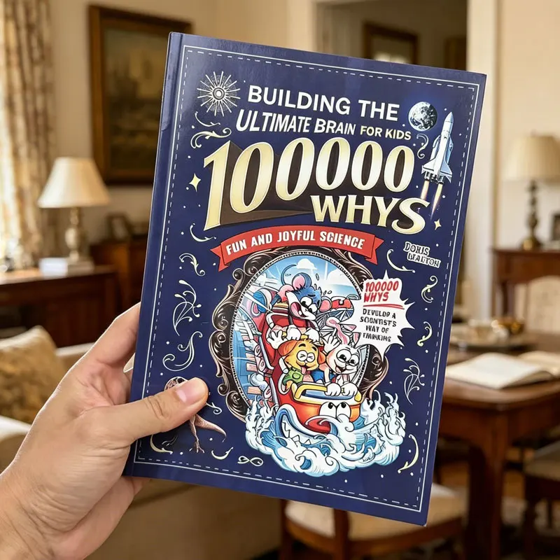 Ultimate Brain 100000 Whys Kids Fun Science Books Develop Scientific Thinking Exploration Learning Book for Children