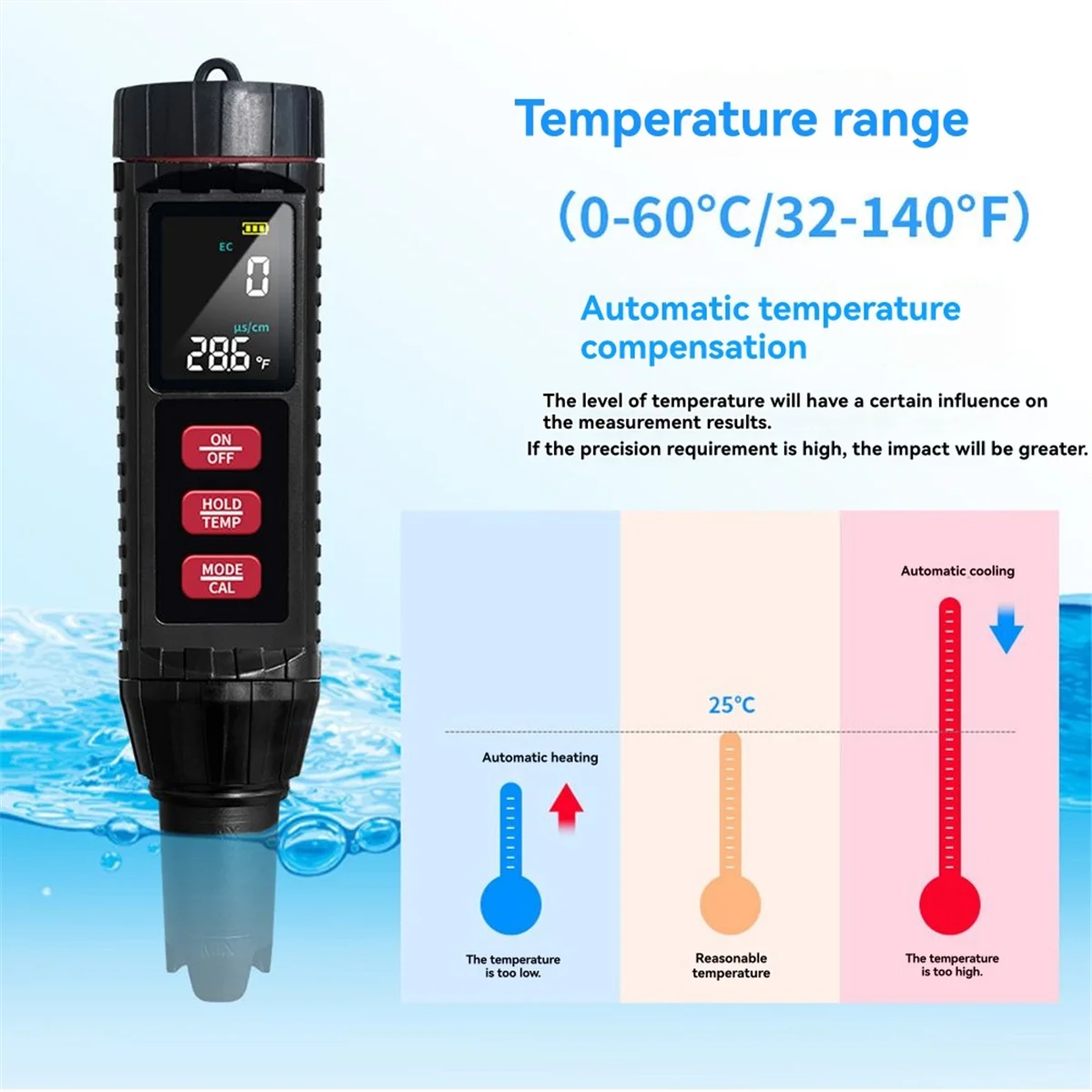 AA98 7 in 1 เครื่องทดสอบคุณภาพ - Ph Meter บทวิจารณ์และราคา